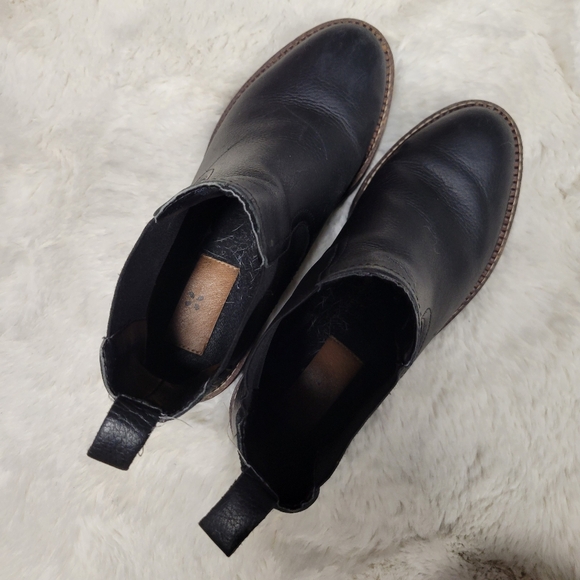 SIZE 6.5 - CASLON MILLER CHELSEA BOOT BLACK Waterproof Nordstrom Chunky … - Picture 7 of 8